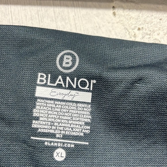 NEW blanqi everyday hipster crop leggings SZ XL GREY - Picture 4 of 4